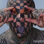 фото Мэтт Гоне тату в квадрат 04.01.2019 №021 - Matt Gone tattoo - tatufoto.com