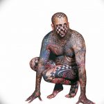 фото Мэтт Гоне тату в квадрат 04.01.2019 №023 - Matt Gone tattoo - tatufoto.com