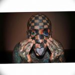 фото Мэтт Гоне тату в квадрат 04.01.2019 №043 - Matt Gone tattoo - tatufoto.com