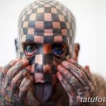 фото Мэтт Гоне тату в квадрат 04.01.2019 №049 - Matt Gone tattoo - tatufoto.com