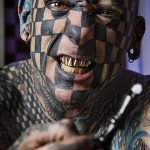 фото Мэтт Гоне тату в квадрат 04.01.2019 №057 - Matt Gone tattoo - tatufoto.com