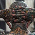 фото Мэтт Гоне тату в квадрат 04.01.2019 №060 - Matt Gone tattoo - tatufoto.com