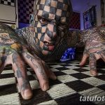 фото Мэтт Гоне тату в квадрат 04.01.2019 №065 - Matt Gone tattoo - tatufoto.com
