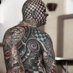 фото Мэтт Гоне тату в квадрат 04.01.2019 №069 - Matt Gone tattoo - tatufoto.com