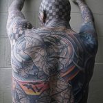 фото Мэтт Гоне тату в квадрат 04.01.2019 №075 - Matt Gone tattoo - tatufoto.com