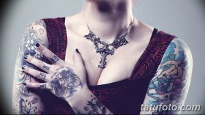 Фото татуировок на руках и груди. Разнообразные рисунки татуировок в стиле олдскул и традишнл.
