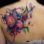 фото красивой цветной тату 28.01.2019 №227 - photo of a beautiful color tattoo - tatufoto.com