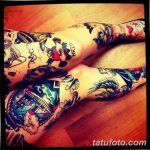 фото красивой цветной тату 28.01.2019 №321 - photo of a beautiful color tattoo - tatufoto.com