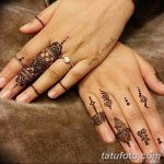 фото мехенди кольца на пальцах 25.01.2019 №003 - photo mehendi rings - tatufoto.com