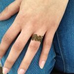 фото мехенди кольца на пальцах 25.01.2019 №028 - photo mehendi rings - tatufoto.com