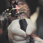 фото процесс нанесения тату 22.01.2019 №001 - photo tattooing process - tatufoto.com