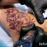 фото процесс нанесения тату 22.01.2019 №003 - photo tattooing process - tatufoto.com
