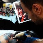 фото процесс нанесения тату 22.01.2019 №010 - photo tattooing process - tatufoto.com