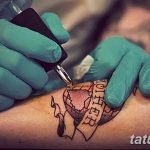 фото процесс нанесения тату 22.01.2019 №015 - photo tattooing process - tatufoto.com