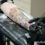 фото процесс нанесения тату 22.01.2019 №027 - photo tattooing process - tatufoto.com