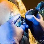 фото процесс нанесения тату 22.01.2019 №030 - photo tattooing process - tatufoto.com