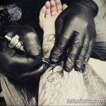 фото процесс нанесения тату 22.01.2019 №035 - photo tattooing process - tatufoto.com