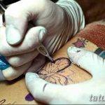 фото процесс нанесения тату 22.01.2019 №038 - photo tattooing process - tatufoto.com