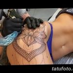 фото процесс нанесения тату 22.01.2019 №040 - photo tattooing process - tatufoto.com