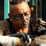 фото процесс нанесения тату 22.01.2019 №049 - photo tattooing process - tatufoto.com