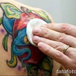 фото процесс нанесения тату 22.01.2019 №055 - photo tattooing process - tatufoto.com