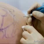 фото процесс нанесения тату 22.01.2019 №063 - photo tattooing process - tatufoto.com