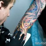 фото процесс нанесения тату 22.01.2019 №070 - photo tattooing process - tatufoto.com