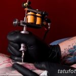 фото процесс нанесения тату 22.01.2019 №089 - photo tattooing process - tatufoto.com