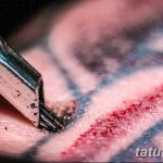 фото процесс нанесения тату 22.01.2019 №095 - photo tattooing process - tatufoto.com