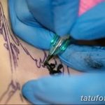 фото процесс нанесения тату 22.01.2019 №096 - photo tattooing process - tatufoto.com