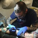 фото процесс нанесения тату 22.01.2019 №101 - photo tattooing process - tatufoto.com
