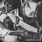 фото процесс нанесения тату 22.01.2019 №106 - photo tattooing process - tatufoto.com