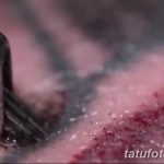 фото процесс нанесения тату 22.01.2019 №123 - photo tattooing process - tatufoto.com