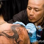фото процесс нанесения тату 22.01.2019 №136 - photo tattooing process - tatufoto.com