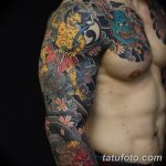 фото рисунка тату японской тематики 04.01.2019 №002 - Japanese tattoo - tatufoto.com