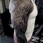 фото рисунка тату японской тематики 04.01.2019 №071 - Japanese tattoo - tatufoto.com