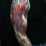 фото рисунка тату японской тематики 04.01.2019 №081 - Japanese tattoo - tatufoto.com