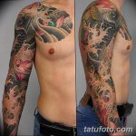 фото рисунка тату японской тематики 04.01.2019 №091 - Japanese tattoo - tatufoto.com