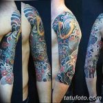 фото рисунка тату японской тематики 04.01.2019 №098 - Japanese tattoo - tatufoto.com
