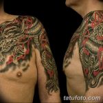 фото рисунка тату японской тематики 04.01.2019 №112 - Japanese tattoo - tatufoto.com