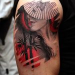 фото рисунка тату японской тематики 04.01.2019 №121 - Japanese tattoo - tatufoto.com