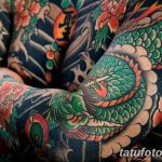 фото рисунка тату японской тематики 04.01.2019 №128 - Japanese tattoo - tatufoto.com
