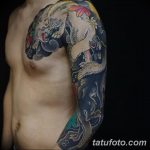 фото рисунка тату японской тематики 04.01.2019 №169 - Japanese tattoo - tatufoto.com
