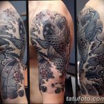 фото рисунка тату японской тематики 04.01.2019 №191 - Japanese tattoo - tatufoto.com
