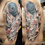 фото рисунка тату японской тематики 04.01.2019 №210 - Japanese tattoo - tatufoto.com