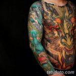 фото рисунка тату японской тематики 04.01.2019 №223 - Japanese tattoo - tatufoto.com