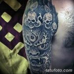 фото рисунка тату японской тематики 04.01.2019 №251 - Japanese tattoo - tatufoto.com