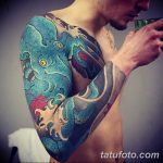 фото рисунка тату японской тематики 04.01.2019 №266 - Japanese tattoo - tatufoto.com