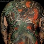 фото рисунка тату японской тематики 04.01.2019 №274 - Japanese tattoo - tatufoto.com