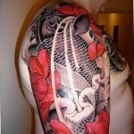 фото рисунка тату японской тематики 04.01.2019 №356 - Japanese tattoo - tatufoto.com